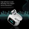 KI-Übersetzung Ohrhörer Drahtlos Bluetooth Ohrclip Kopfhörer LED Digitalanzeige Ohrhörer Kopfhörer Touch-Steuerung Headset