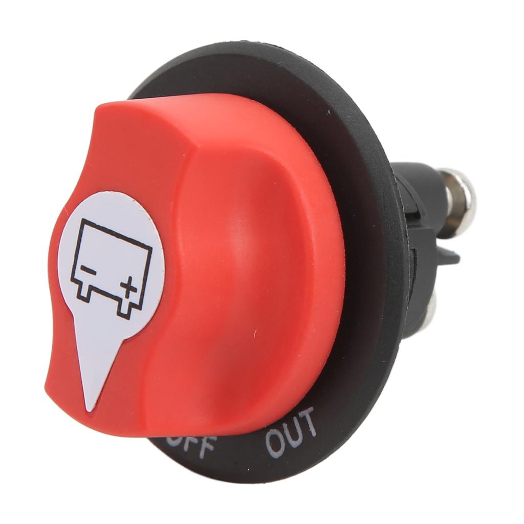 Car Battery Isolator Selector Switch Waterproof Battery Selector Master Cutoff Switch for Motorcycle