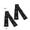 2x Waistband Extenders Reusable Snap Button Spare Adjustable for Pants Jeans Pants