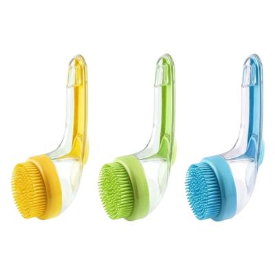 Massage Pet Grooming Brush Gentle Massage And Cleaning Solution Grooming and Bathing Tool Ideal For Home Or Travel