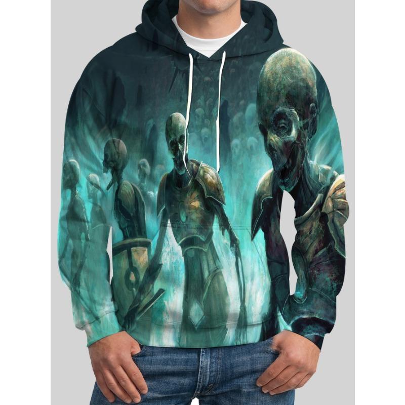 

Мужская 3D-печатная модная толстовка с капюшоном и длинными рукавами для осени и зимы для мужчин M