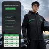 Motorcycle Riding Raincoat Suit for Delivery Riders, Men's Full-Body Anti-Storm Split-Type Riding Gear