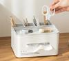 Living Room Desktop Tissue Storage Box, Household Miscellaneous Remote Control Storage Tool