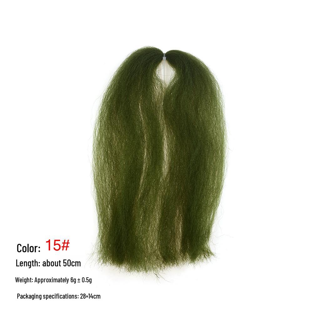 Fly Tying Hooks with EP Silky Non-Absorbent Fibers for Fly Fishing