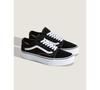 Vans Old Skool Platform Sneakers Suede/Canvas Black/White