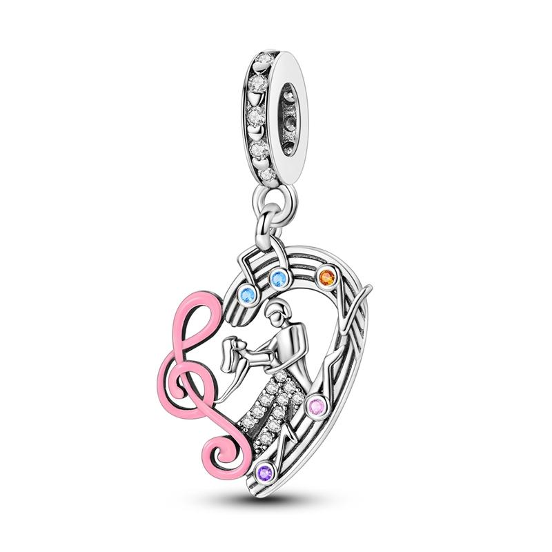 Newest Charms Beads Copper Colorful Dangle Cute Pets Pendants Fit Original Bracelet Necklace Diy Jewelry Gift