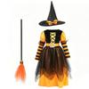With Hat Witch Costume Dress Makeup Ball Kids Cosplay Dress Halloween Costume Clothes  For Toddlers