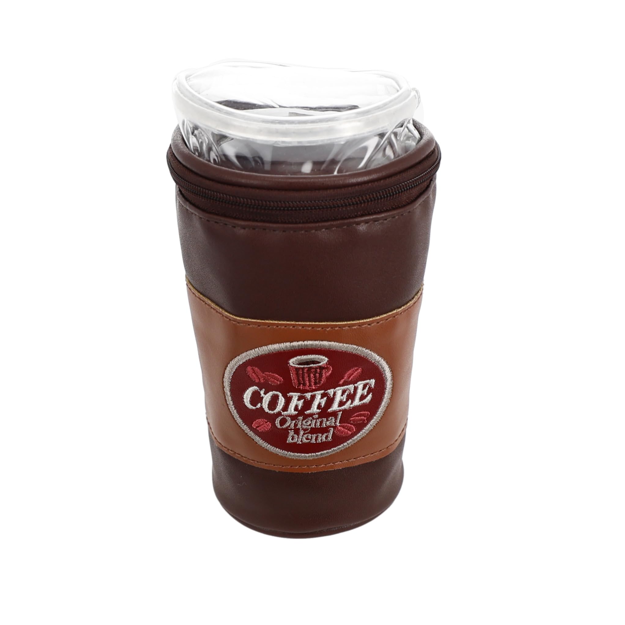 Marushin Yup Coffee Pouch with Synthetic Leather Patch (0585029000)
