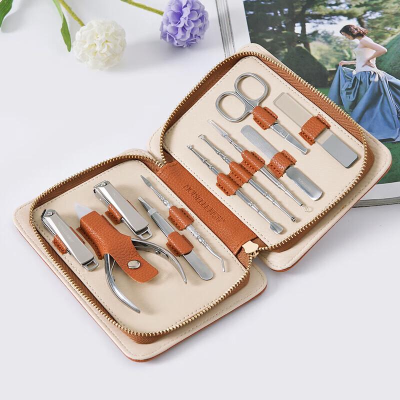Zhou Mushi 11-Piece Stainless Steel Manicure Set