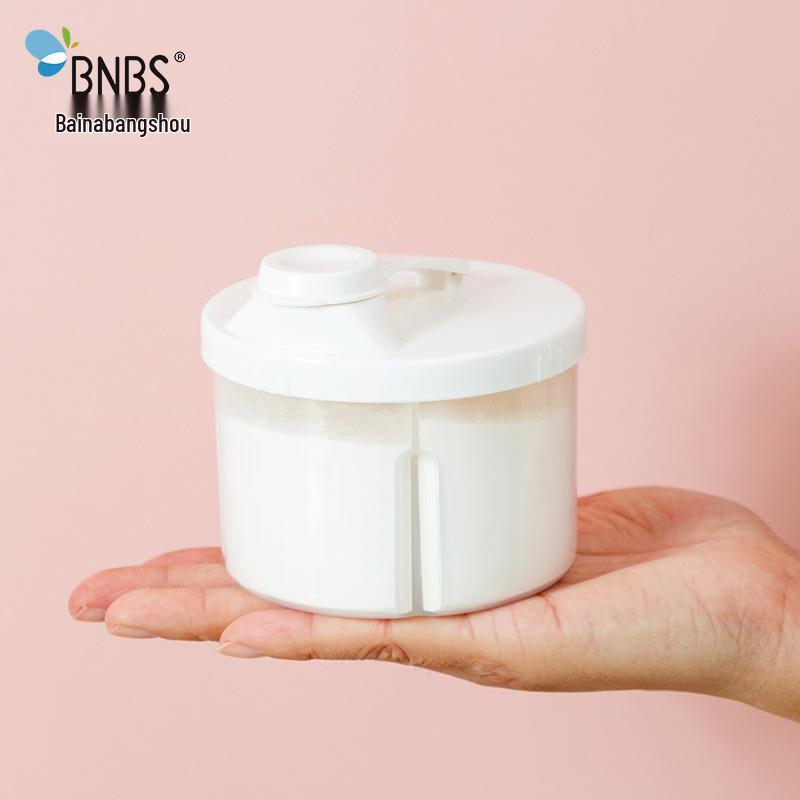 Bainabang Rotating Baby Milk Powder Storage Box with Compartments for Outings