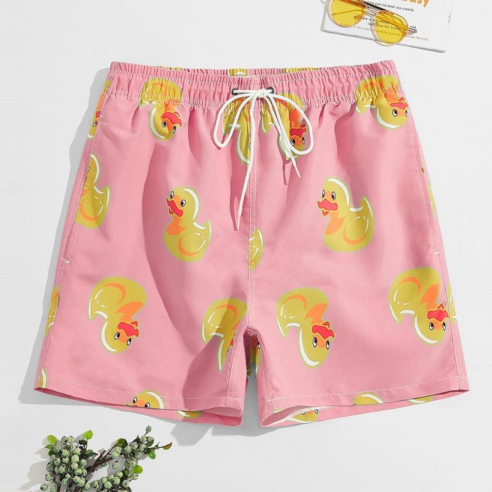 Costume da bagno da uomo Leone Animale Pantaloncini da bagno Board Shorts Vita media Moda Streetwear Designer