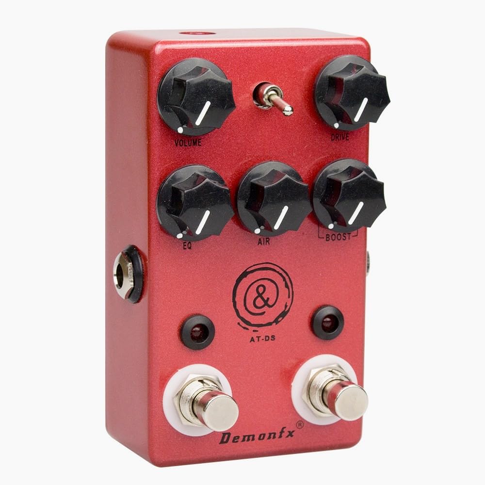 Demonfx AT-DS/OverDrive - Distortion Overdrive - Distortion Guitar Effect Pedal