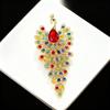 Luxury Peacock Brooches For Women Unisex  Beautiful Animal Party Office Brooch Pins Gifts