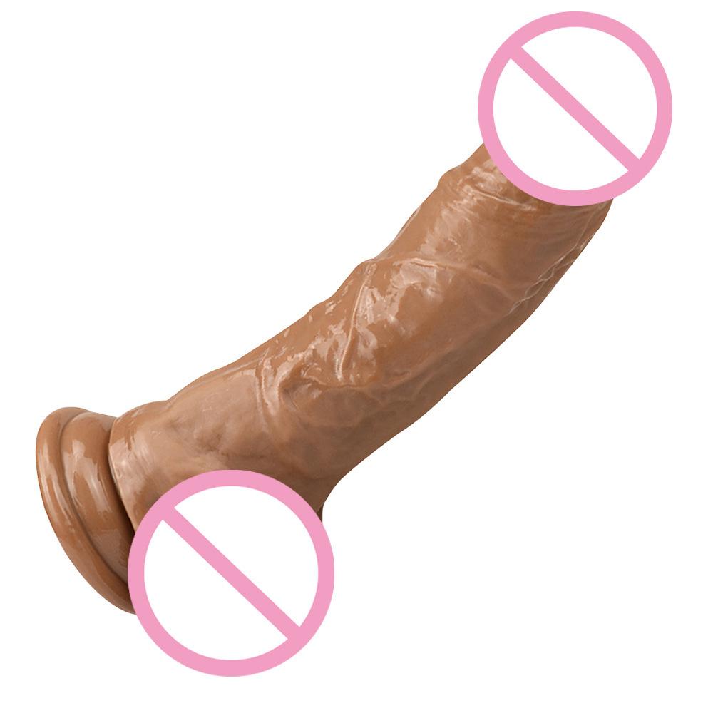 Male Masturbator Female Suction Cup Manual False Penis Anal Plug Adult Products