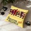 T-Triplets Animation Of B-Belleville cushion cover Home Office Convenient Nordic Simplicity Hit With Zipper Cushion Cover