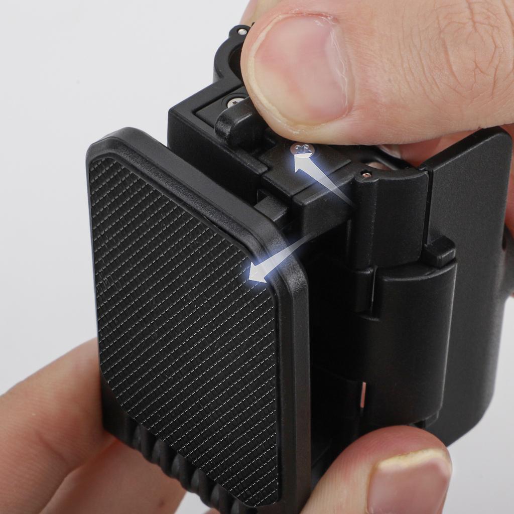 Magnetfußhalterung Stabil & Tragbare Kamerahalterung Verstellbarer Magnetständer Kamerazubehör Geeignet für Pocket3