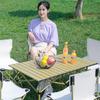 Carbon Steel Outdoor Camping Folding Table