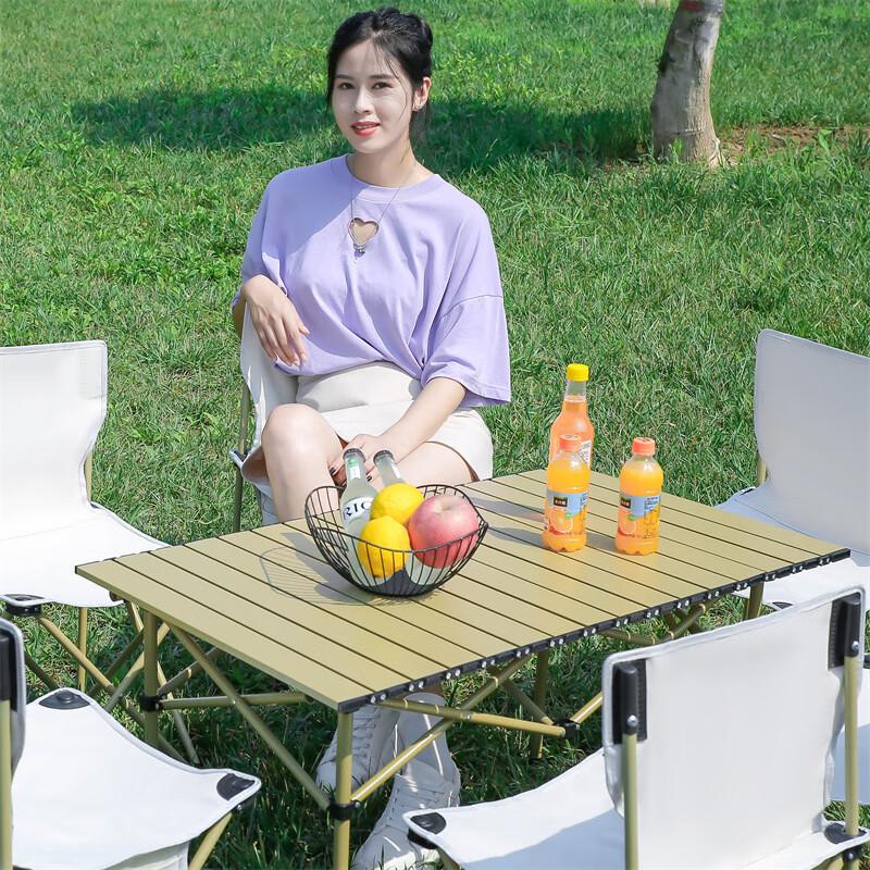 Carbon Steel Outdoor Camping Folding Table