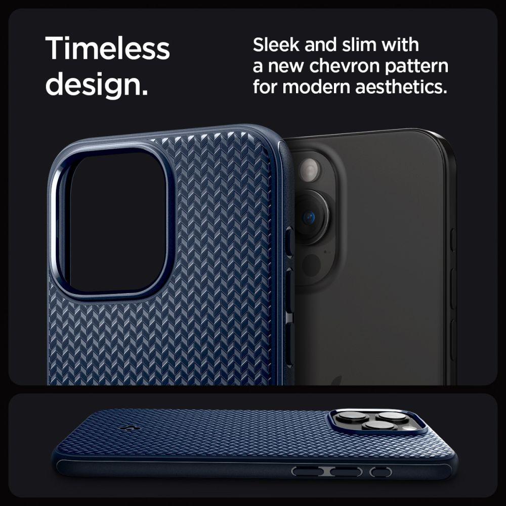 Spigen Mag Armor Magsafe Iphone 15 Pro Max Navy Blue