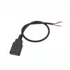 USB 2.0 Type A Male Female Power Supply Extension Cable USB Connector 2Pin 4Pin Wire Charger DIY Data Line