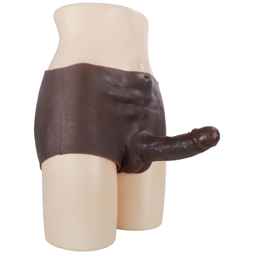 Wearable Strap-On Dildo Pants, Realistic Silicone Dildo Underwear, Adjustable Harness, Multi-Size, Body-Safe Silicone, Discreet Packaging