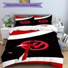3pcs Duvet Cover Set (1*Duvet Cover + 2*Pillowcase, Without Core), Haas F1 Racing Team Print Bedding Set, Bedroom Decor, All‑Season, Gift