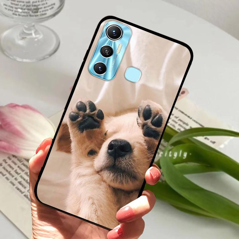 Für Infinix Hot 11 Hülle Coole Mode Wolf Hülle Weiche Silikon Handyhülle Für Infinix Hot 11 Hot11 X662 X662B X689F Hülle Bumper