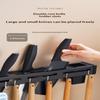 Stainless Steel Knife Holder Chopstick Holder Multi-Functional Knife Storage Rack Wall-Mounted Kitchen Rack