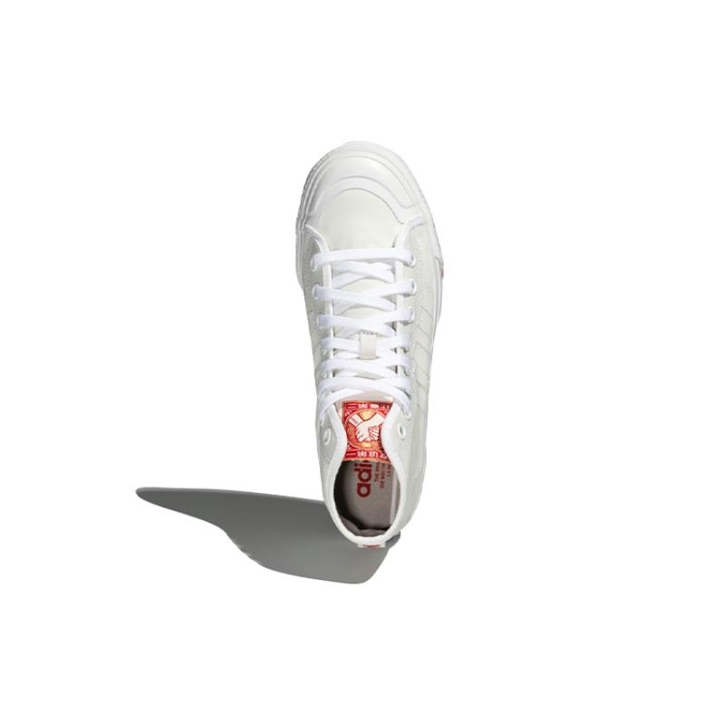 Adidas Nizza Hi Rf 'White Red' Sneakers FY5237