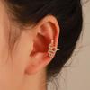 High Quality Silver Color Clip Earrings Jewelry Simple Lines Snake Earrings For Women Girl Gift Brincos Pendientes De Prata