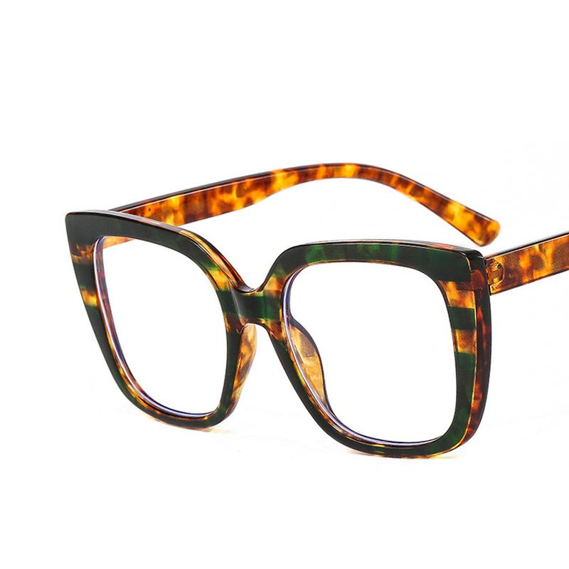 Seesooo Square Prescription Myopia Eyegalsses For Woman Anti Blue Block Fashion Nearsighted Glasses Girl Optical frame For Sale