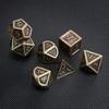 Sedna's Magic DND Tabletop Game Dice Set of 7, Dungeons & Dragons Dice, 5 Sacred Cubes (Platonic Solids) and a 10-Sided Dice [D&D Compatible] | Heavy-