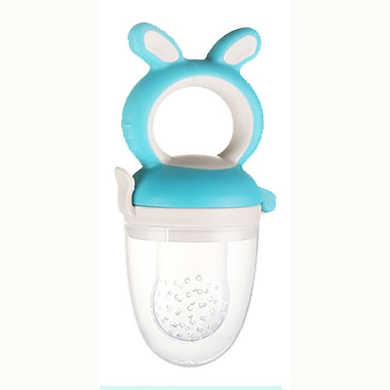 

Baby Fruit Feeder Mesh Bag For Teething And Food One Size синий