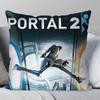 PPortal  Hot Game Pillow Case Fashion Square Pillowcase Bedroom Sofa Room Ins Decoration Leisure