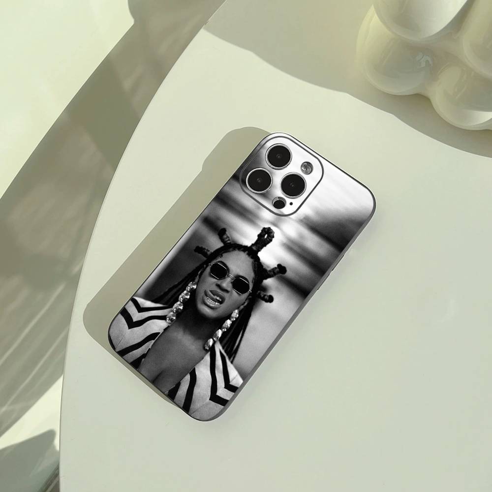 Music legend-B-Beyoncé Phone Case For iPhone 17,16,15,14,13,12,11 Pro Max,16Plus,XS Lightweight and Practical Soft Black Cover