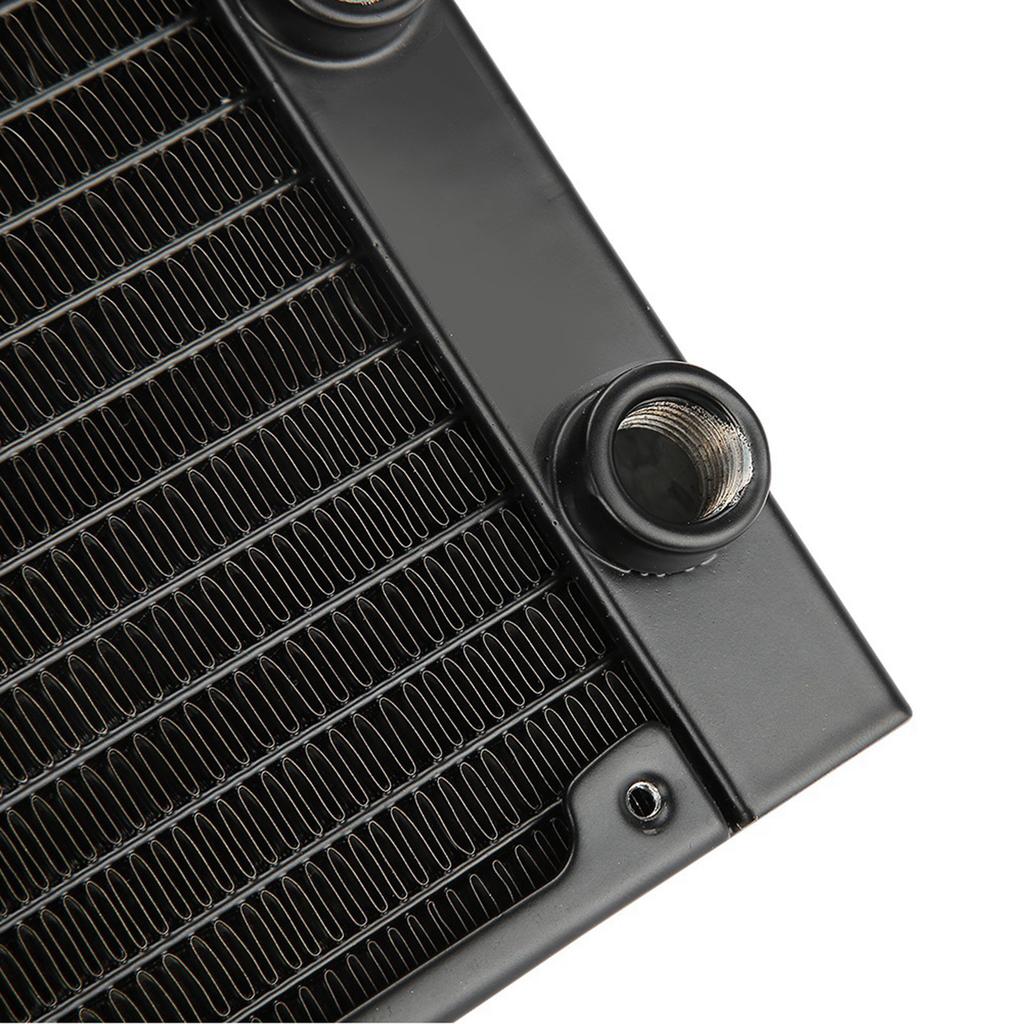 12 Tubes Computer Heat Exchanger G1/4 Thread Water Separator Water Cooler Tube for PC Computer Water Cooling System Tube Cooling