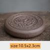 Chinese Purple Clay Pot Bearing Teapot Teacup Mat Tea Pet Ornaments Household Cup Coaster Handmade Tea Set Decors Accessories