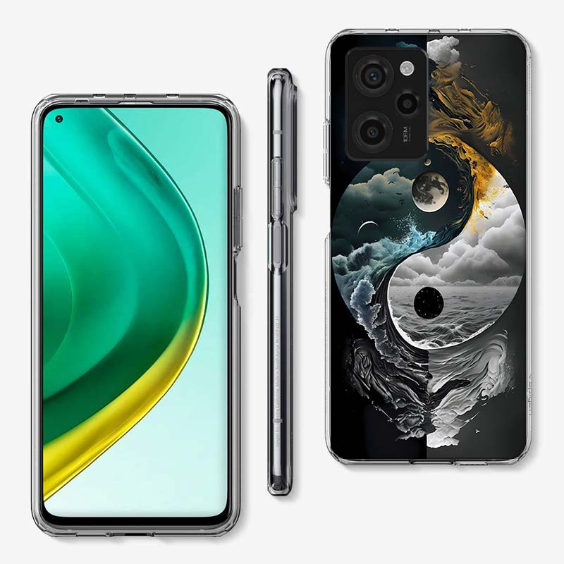 Balance of Elements The Eternal Yin-Yang Cover Phone Case For Xiaomi Poco M8 M7 M6 M4 M3 X7 X6 X4 Pro F7 Ultra M5S Mi 14 14T 15