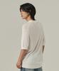 ANALOG MOOD Neff Open Collar Short Sleeve Knit (Ivory)