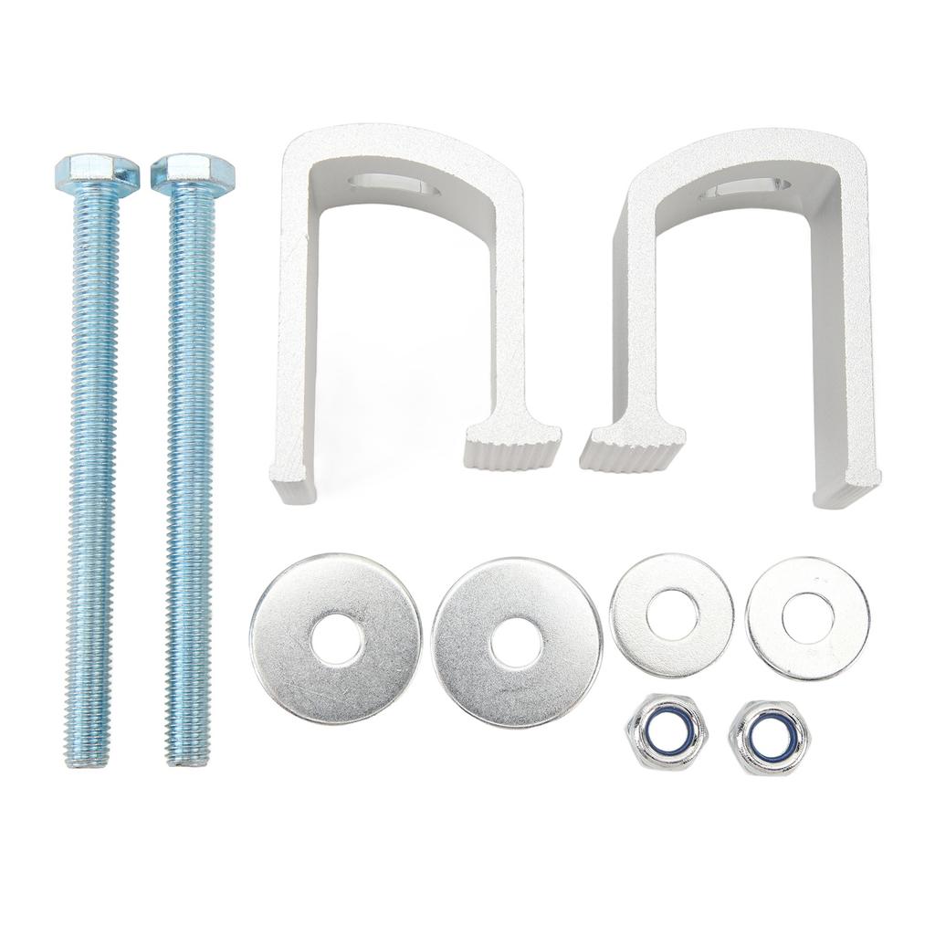 2 Set Truck Tool Box Clamp Rust Proof Aluminum Truck Tool Box Tie Down Clamp for Truck Tool Box