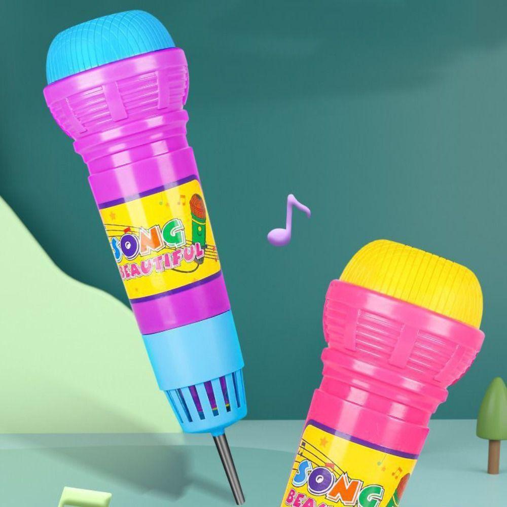 No Batteries Required Simulated Microphone Funny Baby Microphone Toy  Children's Party Gifts