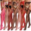 NEUE Große Netz-Strumpfhose mit Strumpfhaltern Strumpfhalter Strumpfhalter Strümpfe für Weihnachten Gothic Lolita Mädchen Cosplay Oberschenkelhoch Sexy Strumpfhose für Damen 3XL 4XL 5XL