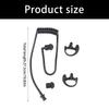 Spring Air Tube Earphone Coil Acoustic Air Tube Earplug for Two Way Radio Earpiece Coil Tube Kit Replacement Accessories