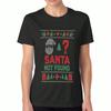 Christmas Pug Ladies Cotton T Shirt, Pure Cotton HighQuality Print, Durable, Casual And Fashionable. Festive Holiday Dog Tee With Christmas Lights And
