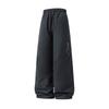 Men Outdoor Warm Thick Loose Straight Casual Cargo Work Pants