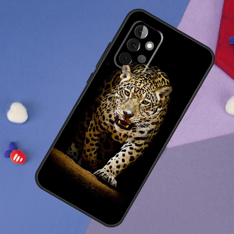 Cheetah Panther Snow Cheetah Case For Samsung Galaxy A13 A16 A26 A36 A56 A06 A55 A35 A15 A54 A34 A14 A53 A12 A22 A32 A52