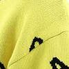 Balenciaga Allover Logo Knit Oversized Crewneck 657401T32007440