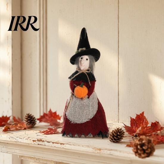 Halloween Themed Decorations Decoration, Realistic Ghost Festival Broom Cool Witch Ornament, Festive Atmosphere Tabletop Decoration Home Decor