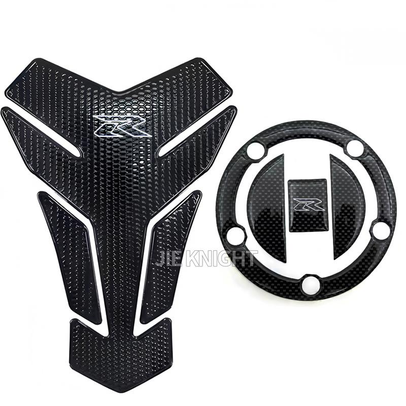 Carbon Fiber 3D Oil Fuel Gas Tank Pad Decal Protector Sticker For SUZUKI GSXR GSX-R 600 750 1000 K3 K4 K5 K6 K7 K8 K9 L17