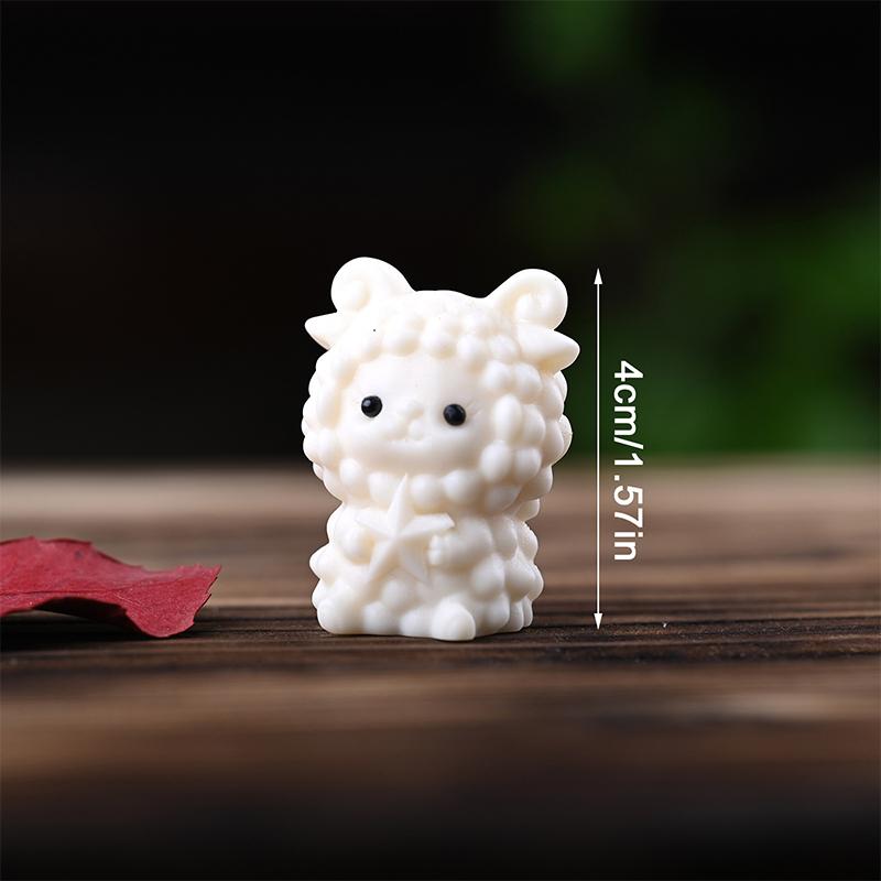 Cute Handmade Ivory Nut Goat Ornament 2027 New Year Zodiac Sheep Statue Figurine Perfect For Home Decor And As A Gift